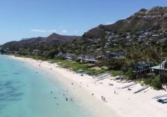 Aerial Video of Lanikai Beach